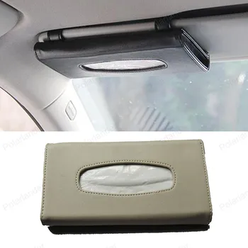 Sunvisor Hanging Napkin Holder Sun Visor Leather Auto towel Bag Case For A/udi A3 A4L A6L Q5 Q3 Q7 Car Tissue Box
Sunvisor Hanging Napkin Holder Sun Visor Leather Auto towel Bag Case For A/udi A3 A4L A6L Q5 Q3 Q7 Car Tissue Box