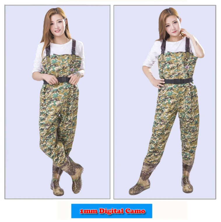 1mmThickening Fishing Chest Waders Camo Breathable Winter Pants Wading Boot Waterproof Wader for Fishing Fly neoprene bota pesca
1mmThickening Fishing Chest Waders Camo Breathable Winter Pants Wading Boot Waterproof Wader for Fishing Fly neoprene bota pesca