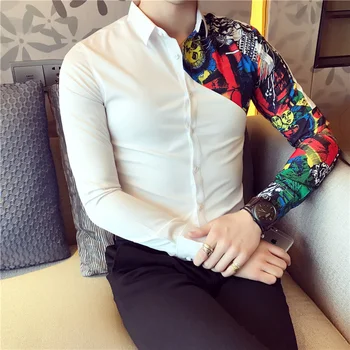 Men's Shirt Long Sleeve Shirts Designer High Quality Casual Slim Fit Men Shirt Business Dress Shirts Camisa Social Masculina
Men's Shirt Long Sleeve Shirts Designer High Quality Casual Slim Fit Men Shirt Business Dress Shirts Camisa Social Masculina