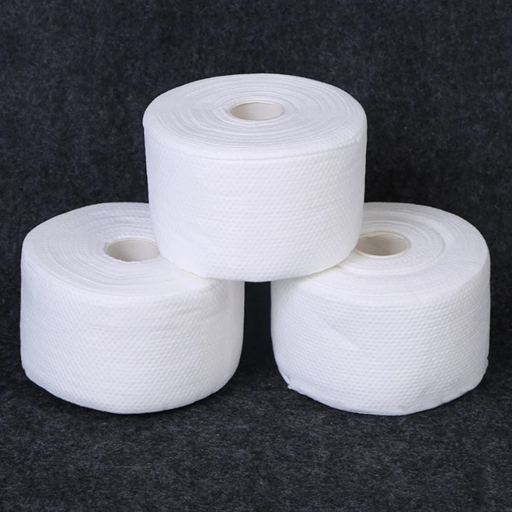Roll of Face Towels Non-woven Fabric Disposable Wipers Washcloths Makeup Pad Beauty Towels Disposable Cleaning Face Towel
Roll of Face Towels Non-woven Fabric Disposable Wipers Washcloths Makeup Pad Beauty Towels Disposable Cleaning Face Towel