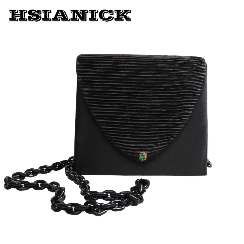 Women fashion new black Retro Design square bag acrylic thick chain fold simple envelope bag messenger shoulder bag lady handbag
Women fashion new black Retro Design square bag acrylic thick chain fold simple envelope bag messenger shoulder bag lady handbag