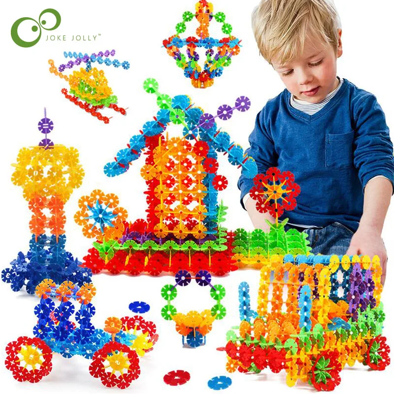 100pcs Snowflake Multicolor Building Blocks Toy Brick Snow DIY Block Assembling Early Educational Learning Toy For Children GYH
100pcs Snowflake Multicolor Building Blocks Toy Brick Snow DIY Block Assembling Early Educational Learning Toy For Children GYH
