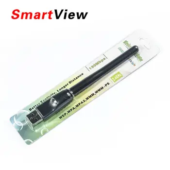 RT5370 150M USB 2.0 WiFi Wireless Network Card 802.11 b/g/n LAN Adapter with rotatable Antenna and retail package
RT5370 150M USB 2.0 WiFi Wireless Network Card 802.11 b/g/n LAN Adapter with rotatable Antenna and retail package