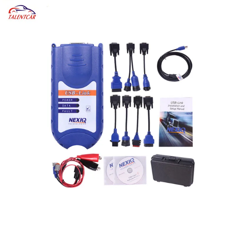 Newest Truck Diagnostic Scanner NEXIQ 125032 USB Link Truck Interface+Software with All Installers
Newest Truck Diagnostic Scanner NEXIQ 125032 USB Link Truck Interface+Software with All Installers