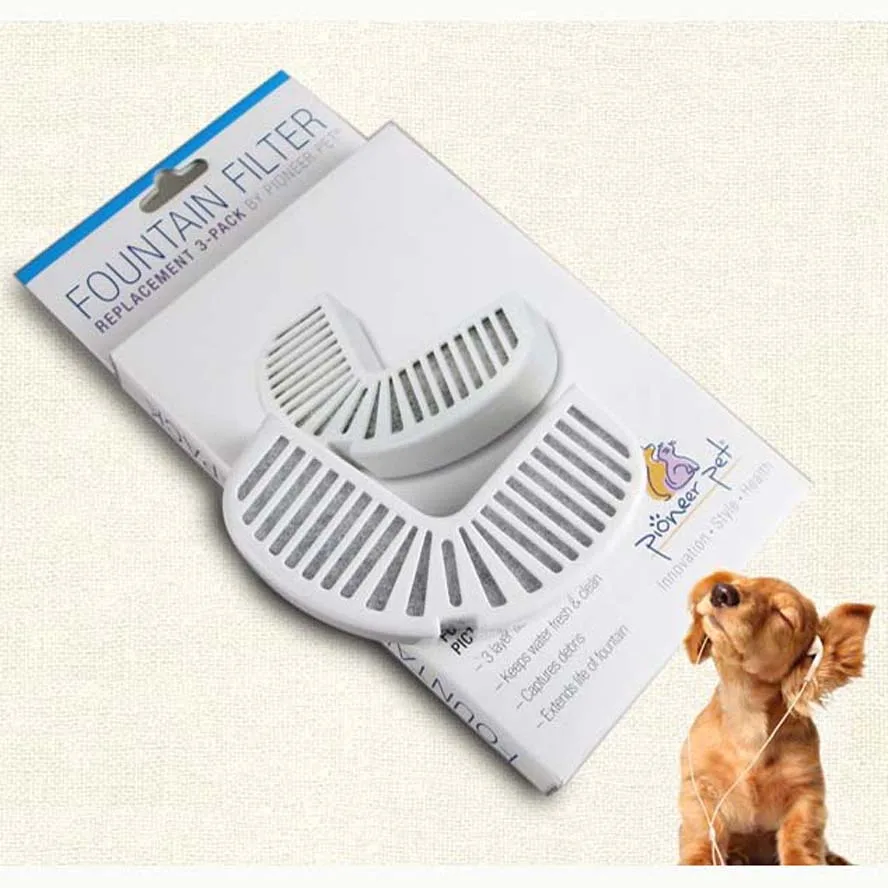 3 boxes/lot Filter for Stainless Steel and Ceramic Pet Fountain Pioneer Pet Dog Water Feeder 3pcs/box
3 boxes/lot Filter for Stainless Steel and Ceramic Pet Fountain Pioneer Pet Dog Water Feeder 3pcs/box