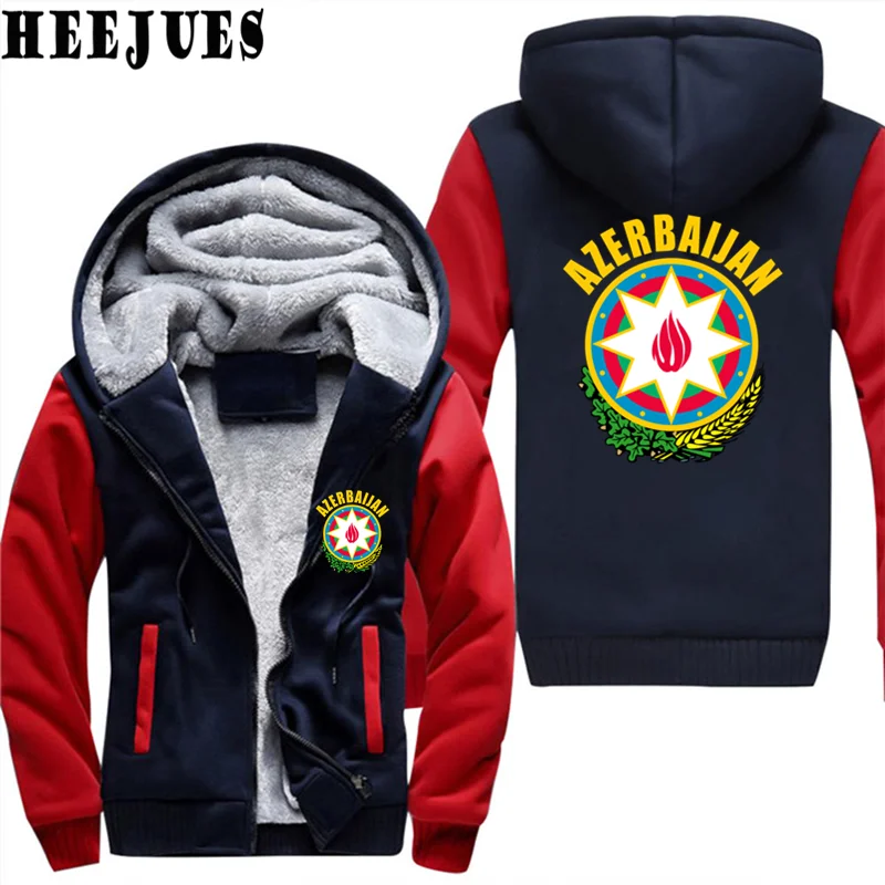 Azerbaijan Coat Of Arms Men's Hooded Casual Custom Hoodies Clothing Mens Winter Thickened Warm Coat Male M-4XL Sweatshirt
Azerbaijan Coat Of Arms Men's Hooded Casual Custom Hoodies Clothing Mens Winter Thickened Warm Coat Male M-4XL Sweatshirt