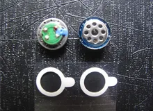 DIY 10mm speaker unit, Improved IE8 upgrade unit Titanium film version 10MM headphone speakers