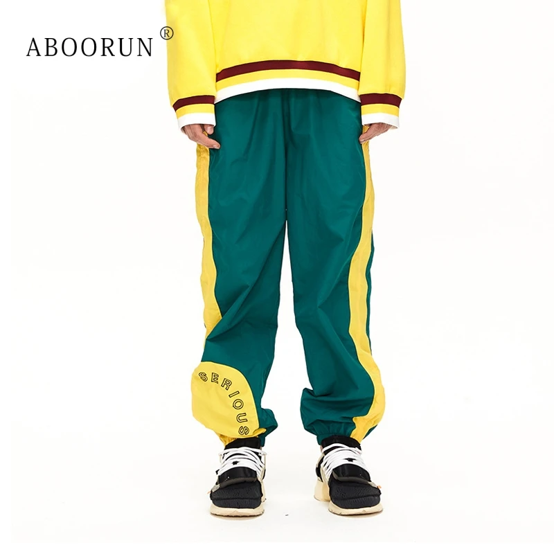 ABOORUN Men's Harajuku Jogger Pants Camou Patchwork Harem Pants Male Hip Hop Pencil Trousers x2214
ABOORUN Men's Harajuku Jogger Pants Camou Patchwork Harem Pants Male Hip Hop Pencil Trousers x2214