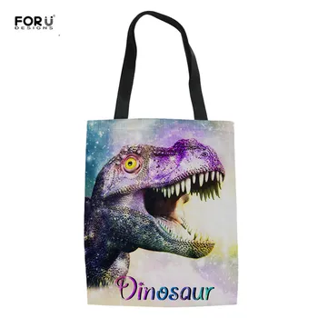 FORUDESIGNS Cool Animal Handbags Dinosaur Tiger Horse Cat Linen Tote Bags for Youth Girls Leisure Shopping Bag Women's Cloth Bag
FORUDESIGNS Cool Animal Handbags Dinosaur Tiger Horse Cat Linen Tote Bags for Youth Girls Leisure Shopping Bag Women's Cloth Bag