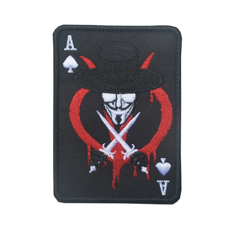 Embroidered Patch Death Card Rectangular Morale Patches Tactical Applique Emblem Badges Embroidery Patches Applique 4"*2.85"
Embroidered Patch Death Card Rectangular Morale Patches Tactical Applique Emblem Badges Embroidery Patches Applique 4"*2.85"