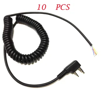 10PCS 4 Wire Speaker Mic Cable Line for Baofeng UV5R for Kenwood for TK370 Linton QUANSHENG PUXING WOUXUN WEIERWEI Radio
10PCS 4 Wire Speaker Mic Cable Line for Baofeng UV5R for Kenwood for TK370 Linton QUANSHENG PUXING WOUXUN WEIERWEI Radio