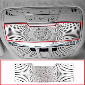 Car Roof Reading Light Panel Decoration Dome Lamp 3D Cover Trim For Mercedes Benz 2015-2017 W205 C Class C180 C200 C260/GLC
Car Roof Reading Light Panel Decoration Dome Lamp 3D Cover Trim For Mercedes Benz 2015-2017 W205 C Class C180 C200 C260/GLC