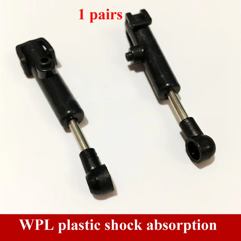 1Pair WPL Shock Absorbers Plastic Absorber for 1/16 RC Model Cars Spare Parts Semi Truck
1Pair WPL Shock Absorbers Plastic Absorber for 1/16 RC Model Cars Spare Parts Semi Truck