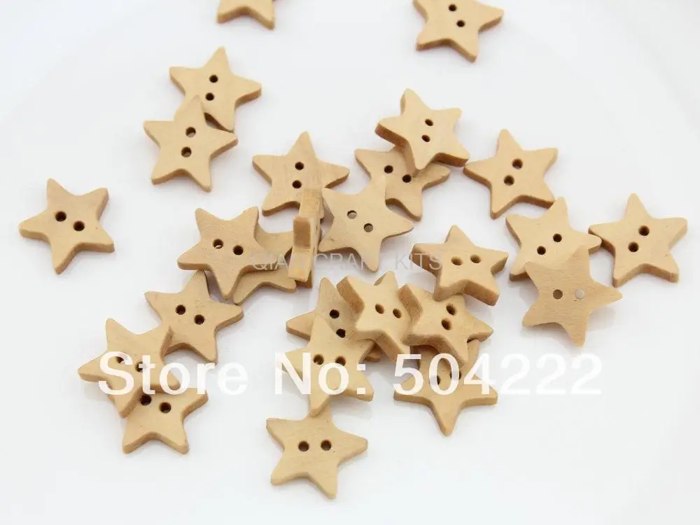 set of 150pcs Star Wooden Buttons wood ornament 18mm wholesale for scrapbook decor,sewing button display
set of 150pcs Star Wooden Buttons wood ornament 18mm wholesale for scrapbook decor,sewing button display