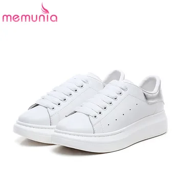 MEMUNIA Plus size 34-46 2020 Genuine leather shoes women sneakers lace up ladies shoes casual women platform sneakers shoes
MEMUNIA Plus size 34-46 2020 Genuine leather shoes women sneakers lace up ladies shoes casual women platform sneakers shoes
