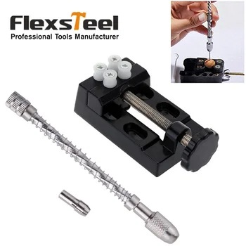 DIY Miniature Carving Tools Set Micro Pin Vice Manual Hand Drill Chuck Spiral Push+Mini Walnut Vise Clamp Table Bench Vice
DIY Miniature Carving Tools Set Micro Pin Vice Manual Hand Drill Chuck Spiral Push+Mini Walnut Vise Clamp Table Bench Vice
