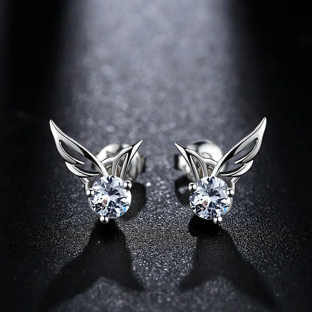 Silver Earrings for women New Fashion Jewelry wing shining Fashion Silver Plated earrings EXJUTKTP
Silver Earrings for women New Fashion Jewelry wing shining Fashion Silver Plated earrings EXJUTKTP