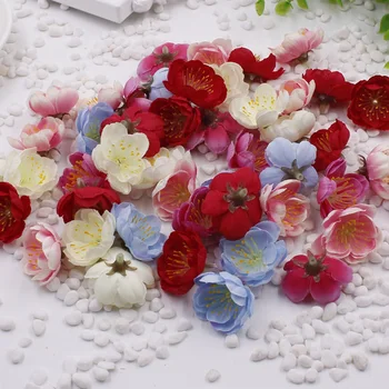 150pcs/bag artificial flowers silk flowers Cherry blossom Flower Heads DIY fake flowers flores artificiales Wedding car Decor 
150pcs/bag artificial flowers silk flowers Cherry blossom Flower Heads DIY fake flowers flores artificiales Wedding car Decor