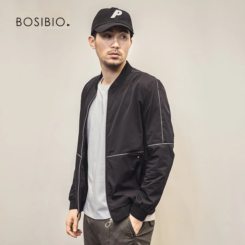 BOSIBIO Men's Jackets 2019 Spring Autumn Men's Casual Jackets Zipper Coats Brand Clothing Stand Collar Male Bomber Jackets 2912
BOSIBIO Men's Jackets 2019 Spring Autumn Men's Casual Jackets Zipper Coats Brand Clothing Stand Collar Male Bomber Jackets 2912
