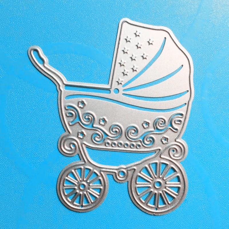 YLCD187 Baby Carriage Metal Cutting Dies For Scrapbooking Stencils DIY Album Cards Decoration Embossing Folder Die Cuts Template
YLCD187 Baby Carriage Metal Cutting Dies For Scrapbooking Stencils DIY Album Cards Decoration Embossing Folder Die Cuts Template