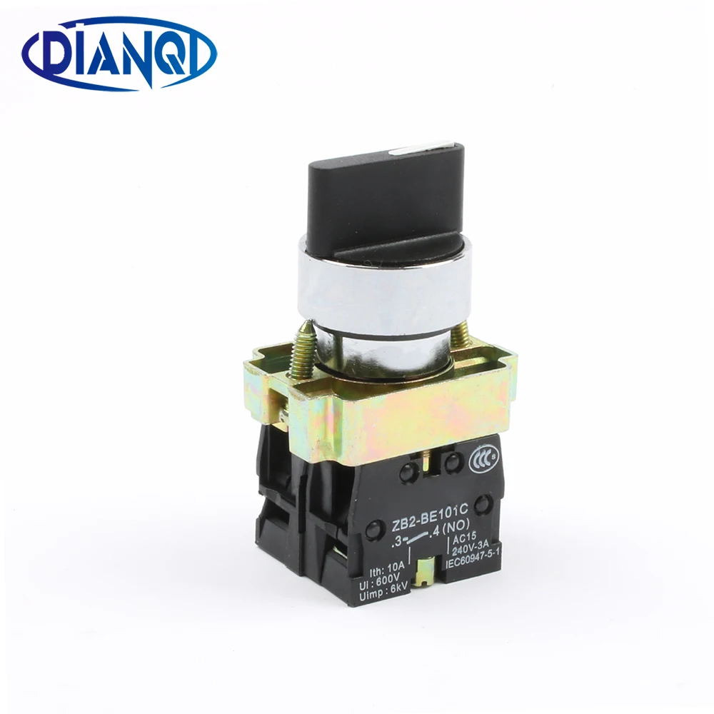 XB2-BD33 3 position 2NO Latching selector pushbutton switch push button switch self-locking
XB2-BD33 3 position 2NO Latching selector pushbutton switch push button switch self-locking