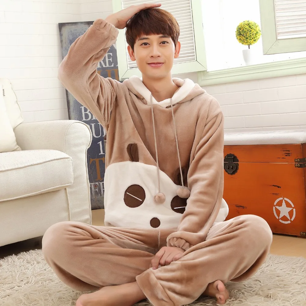 Autumn winter men thick flannel Pajamas sets Hooded plus size mens 4XL 5XL 6XL sleepwear women cartoon coral fleece lounge set
Autumn winter men thick flannel Pajamas sets Hooded plus size mens 4XL 5XL 6XL sleepwear women cartoon coral fleece lounge set