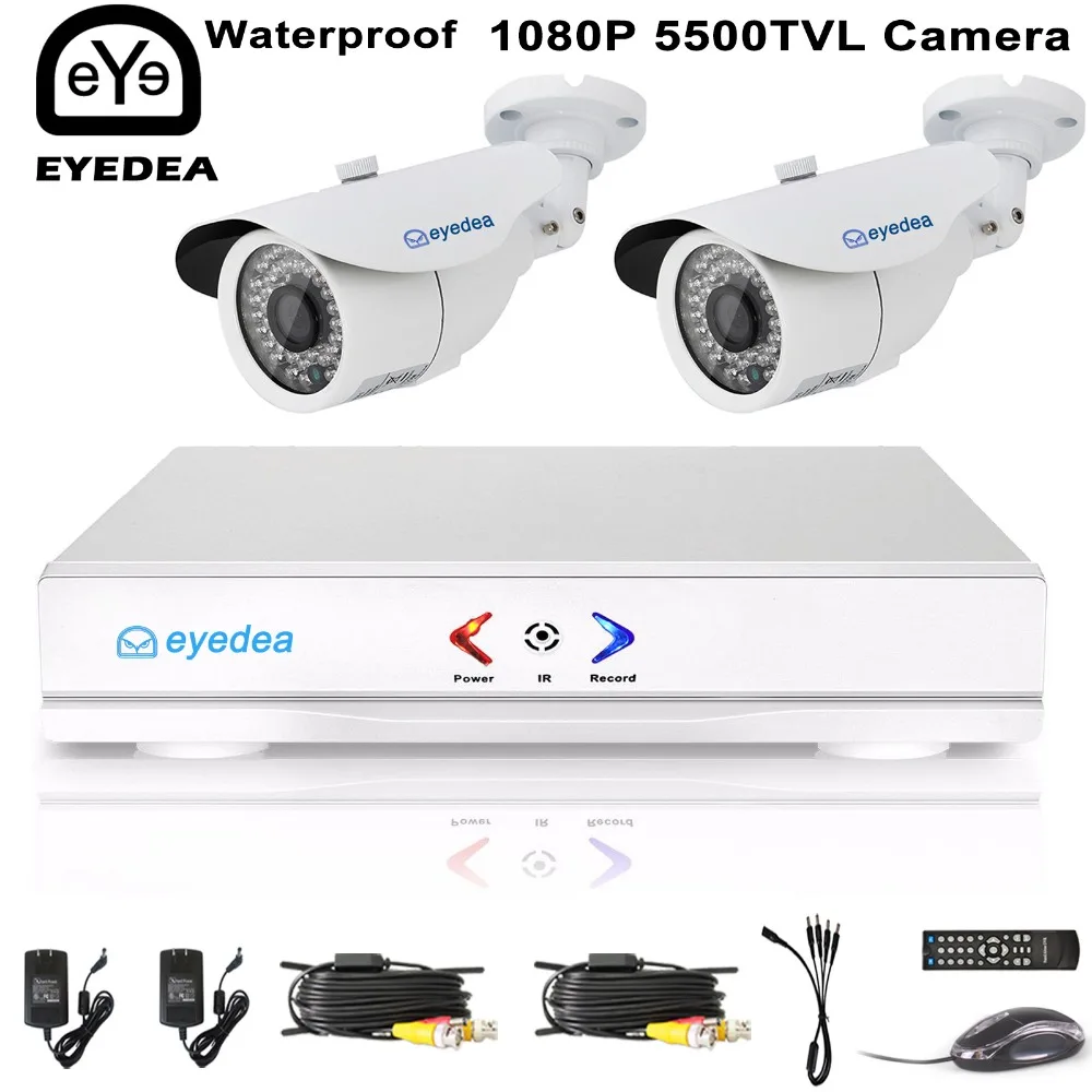 Eyedea 4CH 1080N HDMI DVR 5500TVL 1080P HD Outdoor waterproof CCTV Security Camera System 4 Channel Video Surveillance AHD Kit
Eyedea 4CH 1080N HDMI DVR 5500TVL 1080P HD Outdoor waterproof CCTV Security Camera System 4 Channel Video Surveillance AHD Kit