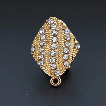 Metal Clip Earring Post with Loop Hanger 17*24mm Paved Rhinestone CZ DIY Findings for Pearls Stud Earrings Retro Jewelry
Metal Clip Earring Post with Loop Hanger 17*24mm Paved Rhinestone CZ DIY Findings for Pearls Stud Earrings Retro Jewelry