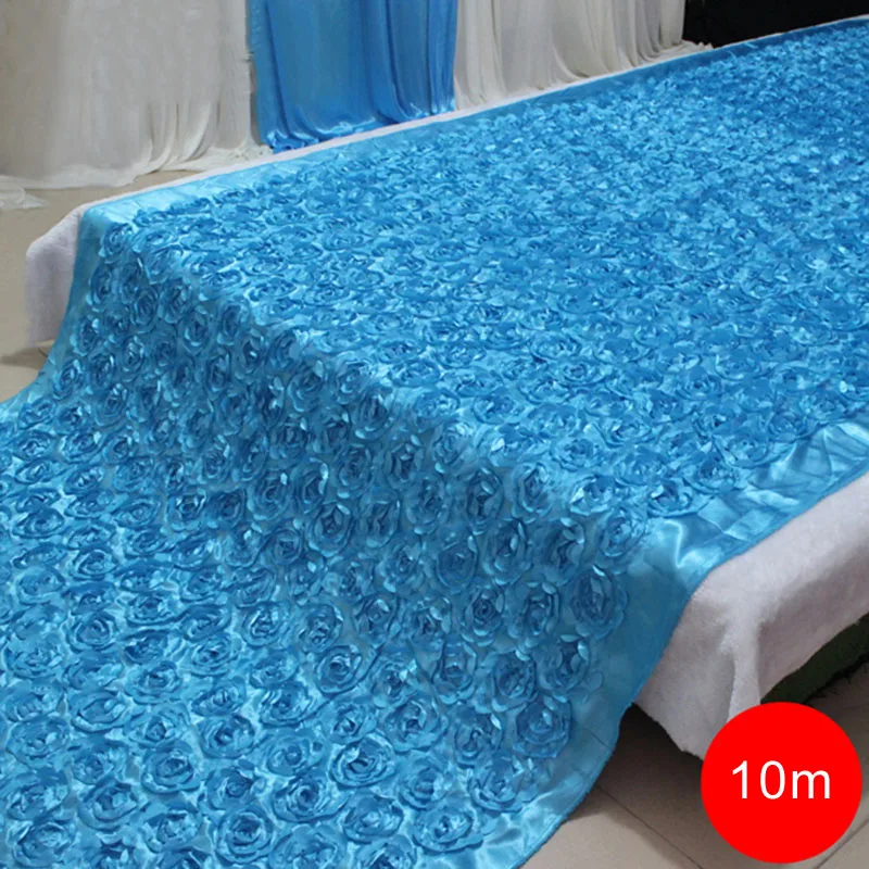 140cmX10Meter Fashion Satin 3D Rose Flower Wedding Aisle Runner Marriage Decor Carpet Curtain Home Decor
140cmX10Meter Fashion Satin 3D Rose Flower Wedding Aisle Runner Marriage Decor Carpet Curtain Home Decor