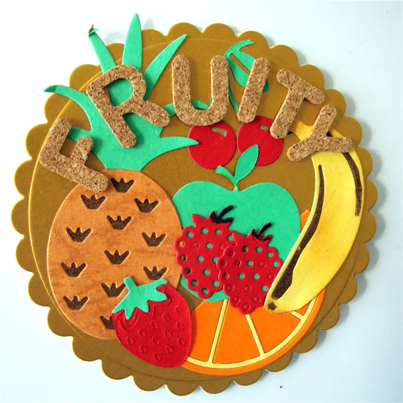 DiyArts 8 Pcs/lot Metal Cutting Dies Scrapbooking For Card Making DIY Embossing Cuts New Craft Dies Fruit Series
DiyArts 8 Pcs/lot Metal Cutting Dies Scrapbooking For Card Making DIY Embossing Cuts New Craft Dies Fruit Series