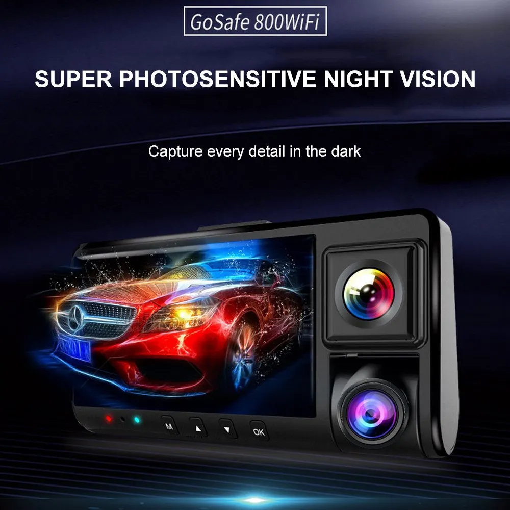3 inch Car DVR Radar Detector liquid display Rear View Camera 160° Large Wide-angle Car DVR Camera With Warranty Card Sensor
3 inch Car DVR Radar Detector liquid display Rear View Camera 160° Large Wide-angle Car DVR Camera With Warranty Card Sensor