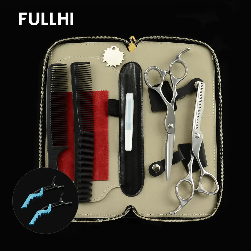Fashion Hair Scissors 6 inch Hairdressing Salons Scissors Cutting Thinning Styling Tools Glossy/Matt Barber Shears for Haircuts
Fashion Hair Scissors 6 inch Hairdressing Salons Scissors Cutting Thinning Styling Tools Glossy/Matt Barber Shears for Haircuts