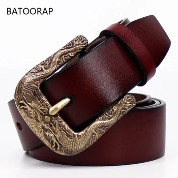 2020 arrogance Luxury belt men's belts solid copper dragon buckle man's genuine leather strap for jean high quality belt 
2020 arrogance Luxury belt men's belts solid copper dragon buckle man's genuine leather strap for jean high quality belt
