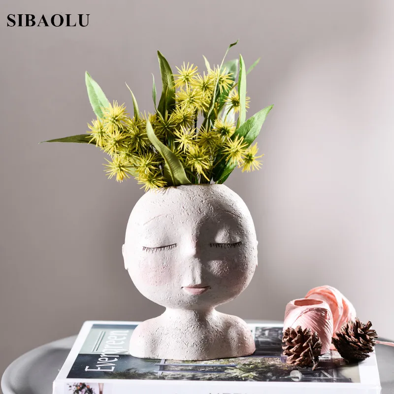 Nordic Girl Design Flower Home GardenDecoration Planter Pot Cute Flowerpot Planter Desktop Vase Home Office Portrait Bonsai Pot
Nordic Girl Design Flower Home GardenDecoration Planter Pot Cute Flowerpot Planter Desktop Vase Home Office Portrait Bonsai Pot