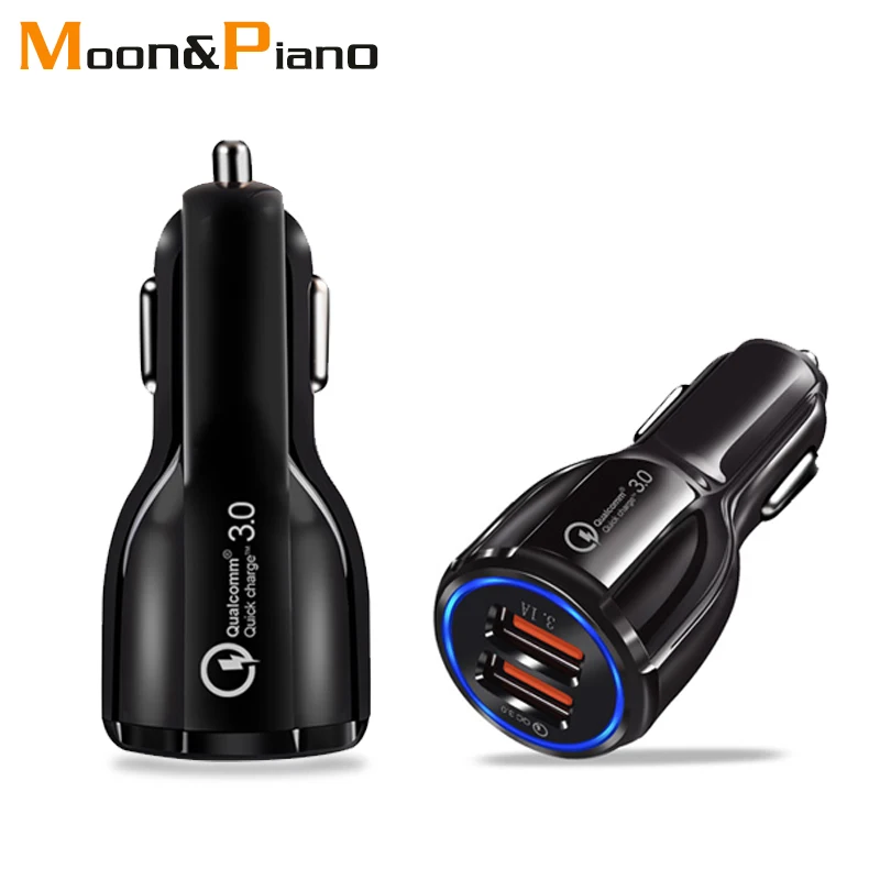 Quick QC3.0 Car Charger Quick Charge Dual USB Fast Charging Cable For Mobile Phone Fast Charging Car-charger Charge Adapter
Quick QC3.0 Car Charger Quick Charge Dual USB Fast Charging Cable For Mobile Phone Fast Charging Car-charger Charge Adapter
