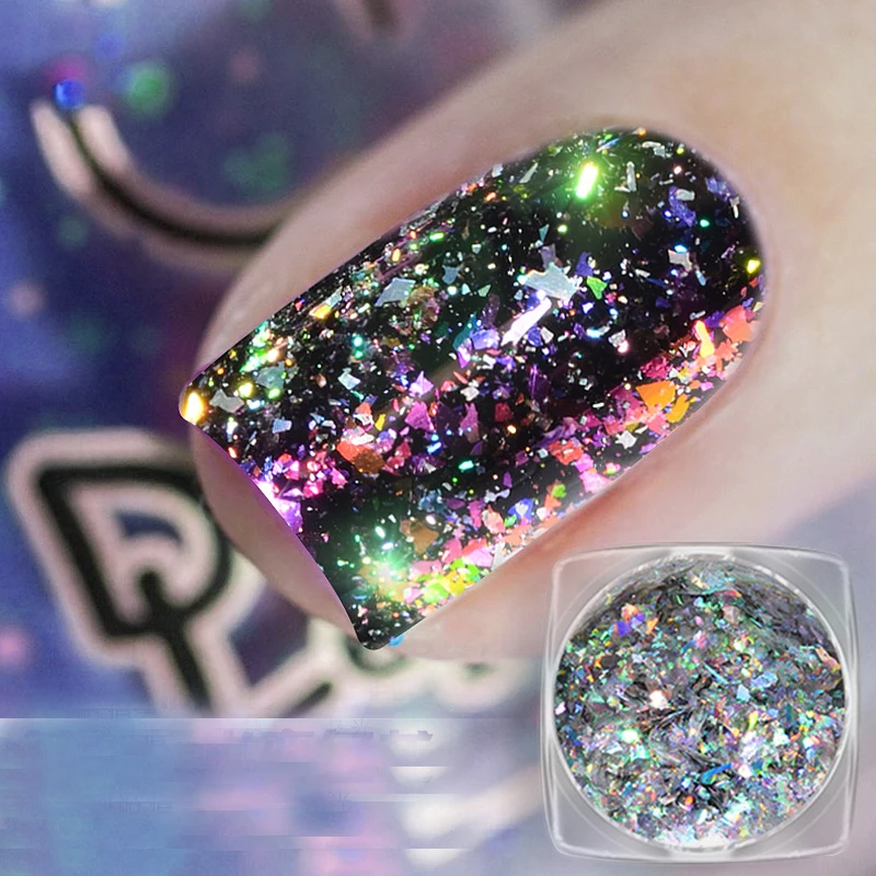 1BOX Pretty Aluminum Nail Flakes Sequins Powder Magic Mirror Glitters Gold Silver Red Colors Irregular Pigment Nail Decoration
1BOX Pretty Aluminum Nail Flakes Sequins Powder Magic Mirror Glitters Gold Silver Red Colors Irregular Pigment Nail Decoration