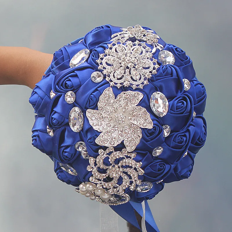 Newest 1pc/lot Artificial royal Wedding Bouquets Bridesmaid Crystal Bridal Wedding Bouquet de mariage
Newest 1pc/lot Artificial royal Wedding Bouquets Bridesmaid Crystal Bridal Wedding Bouquet de mariage