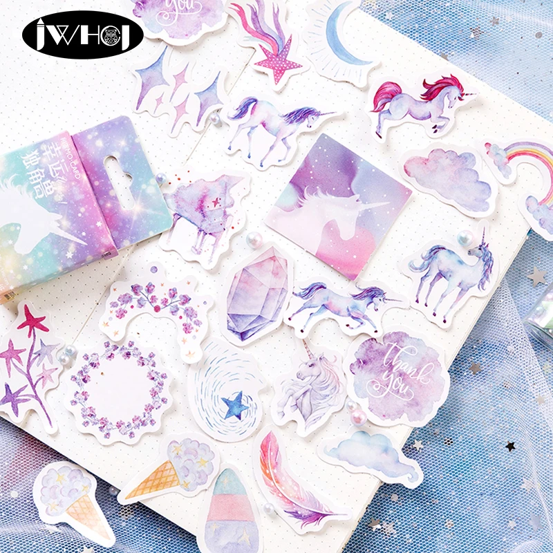 45pc/box Lucky unicorn sticker beautiful adhesive decoration paper sticker diy handmade album scrapbooking stickers Craft gift
45pc/box Lucky unicorn sticker beautiful adhesive decoration paper sticker diy handmade album scrapbooking stickers Craft gift