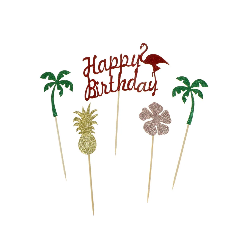5pcs/set Flamingo Cupcake Topper Picks Tropical Hawiian Luau Theme Party Wedding Cake Coconut Trees Pineapple Party Decoration
5pcs/set Flamingo Cupcake Topper Picks Tropical Hawiian Luau Theme Party Wedding Cake Coconut Trees Pineapple Party Decoration