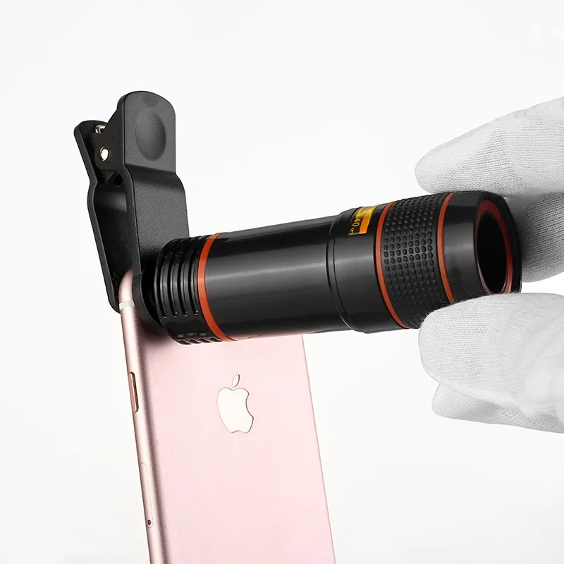 12x Optical Phone Telescope Universial Mobile Phone Camera Lens for Smartphone
12x Optical Phone Telescope Universial Mobile Phone Camera Lens for Smartphone