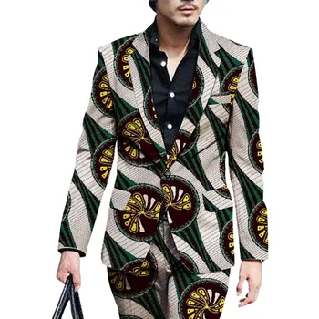 Fashion Africa Print Suit Jackets Men Blazers African Festive Man's Clothes For Party Costume African Men Clothing Customized
Fashion Africa Print Suit Jackets Men Blazers African Festive Man's Clothes For Party Costume African Men Clothing Customized