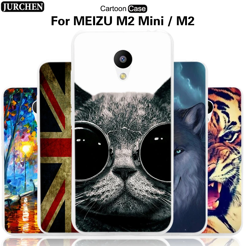JURCHEN Case For Meizu M2 Mini Case Cartoon Soft Silicone Back Cover For meizu m2 mini Cover 5.0 inch Fashion Back Phone Case
JURCHEN Case For Meizu M2 Mini Case Cartoon Soft Silicone Back Cover For meizu m2 mini Cover 5.0 inch Fashion Back Phone Case