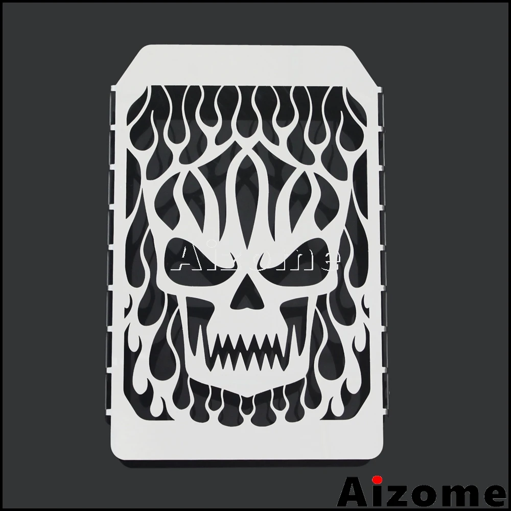 Chrome Motorcycle Skull Flame Radiator Grille For Kawasaki Vulcan VN1500 VN 1500 Radiator Protector Cover Guard
Chrome Motorcycle Skull Flame Radiator Grille For Kawasaki Vulcan VN1500 VN 1500 Radiator Protector Cover Guard