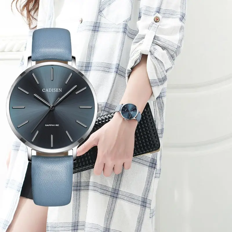 

2019 New CADISEN Leisure Quartz Thin Women Watches Luxury brand Dress Ladies Watch Female wristwatch Waterproof Relogio Feminino