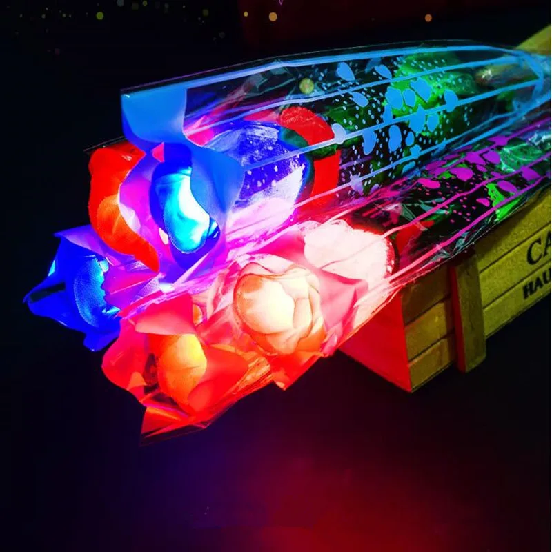 Romance LED Light Up Rose Flower Valentine's Mothers Day Gift Wedding Home Party Decoration Proposal
Romance LED Light Up Rose Flower Valentine's Mothers Day Gift Wedding Home Party Decoration Proposal