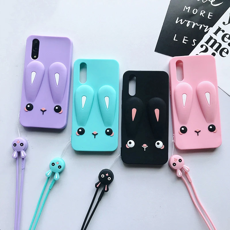 Cute Cartoon 3D Rabbit Ears Soft Silicone Case For Huawei Honor 8 9 10 Nova 3 Maimang 6 P20 Pro Lite P10 Plus Lovely Back Cover 
Cute Cartoon 3D Rabbit Ears Soft Silicone Case For Huawei Honor 8 9 10 Nova 3 Maimang 6 P20 Pro Lite P10 Plus Lovely Back Cover