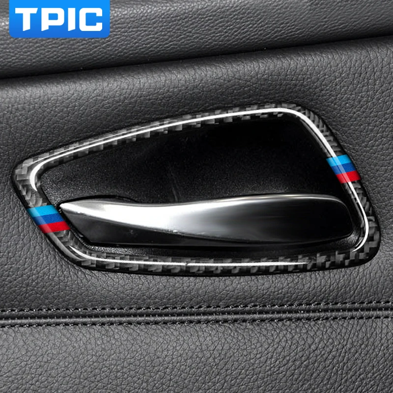 Carbon Fiber Car Interior Door Handle Cover Trim Door Bowl Decals and sticker For BMW E90 E92 E93 3 series 2005-2012 accessories
Carbon Fiber Car Interior Door Handle Cover Trim Door Bowl Decals and sticker For BMW E90 E92 E93 3 series 2005-2012 accessories