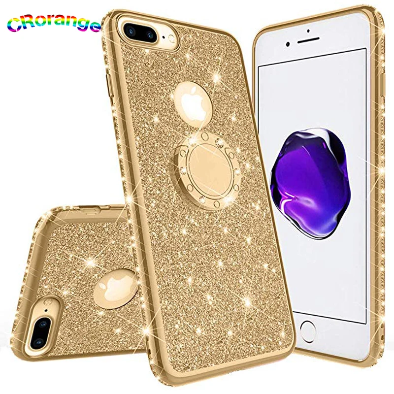 Luxury girl glitter case for iPhone 8 Plus 7P edge with diamond Shining crystal TPU Cover for iPhone x xr xs max with Ringholder
Luxury girl glitter case for iPhone 8 Plus 7P edge with diamond Shining crystal TPU Cover for iPhone x xr xs max with Ringholder