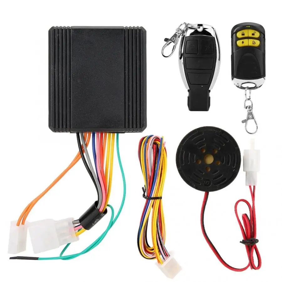 Alarm System Kits DC 12V Universal Motorcycle Alarm System Anti-theft Security with Engine Start Remote Control alarme
Alarm System Kits DC 12V Universal Motorcycle Alarm System Anti-theft Security with Engine Start Remote Control alarme