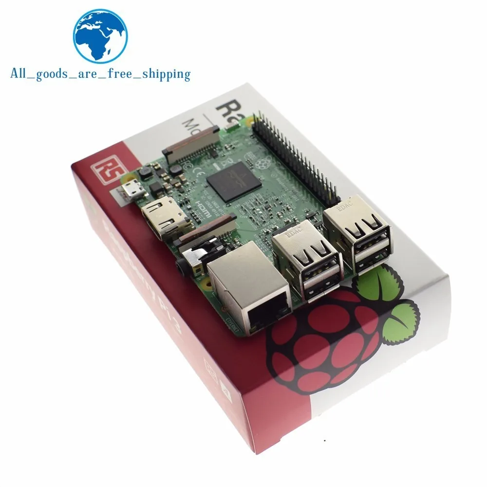 TZT original element14 raspberry pi 3 model b / raspberry pi / raspberry / pi3 b / pi 3 / pi 3b with wifi & bluetooth
TZT original element14 raspberry pi 3 model b / raspberry pi / raspberry / pi3 b / pi 3 / pi 3b with wifi & bluetooth